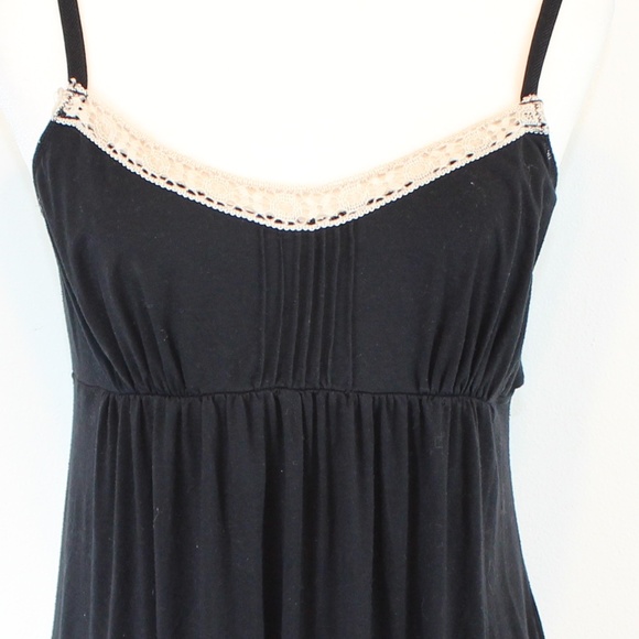 Underella by Ella Moss Black Chemise, size LARGE - Picture 3 of 3